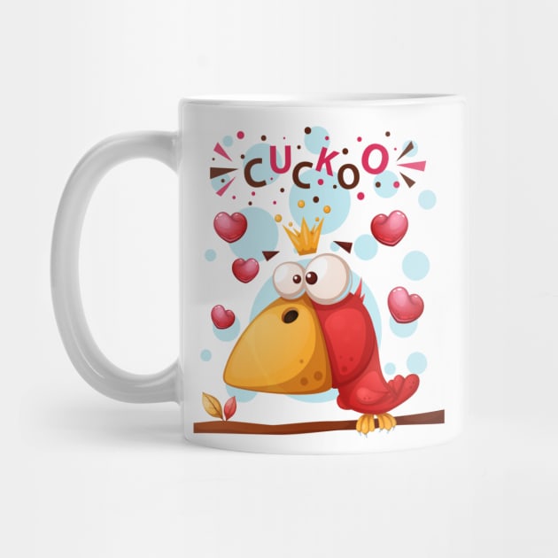 Funny Cuckoo Bird T-Shirt - Quirky and Hilarious Wildlife Tee by Urbanprint